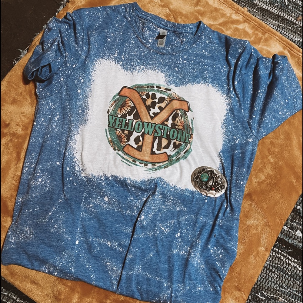 Yellowstone bleached tee 🤠